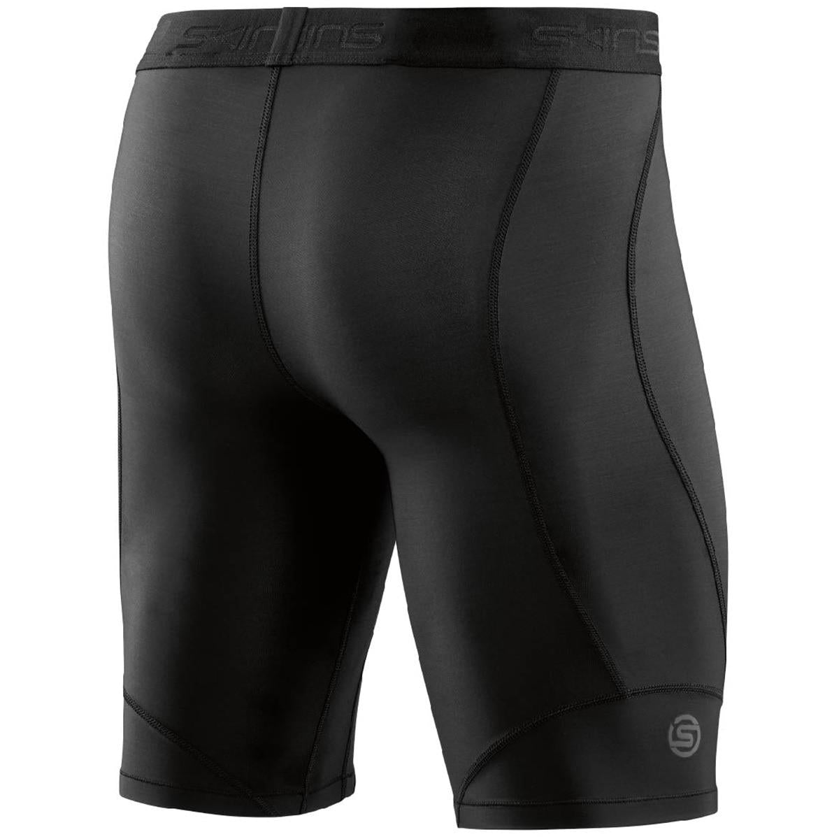 SKINS DNAmic Black Half Tight