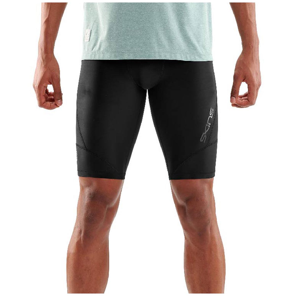 SKINS DNAmic Black Half Tight