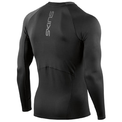 SKINS Ultimate Black Half Zip Long Sleeve Top