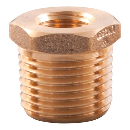 SONSBEEK BUSH 1 2inch -1 4inch BSP M-F HEX, BRASS