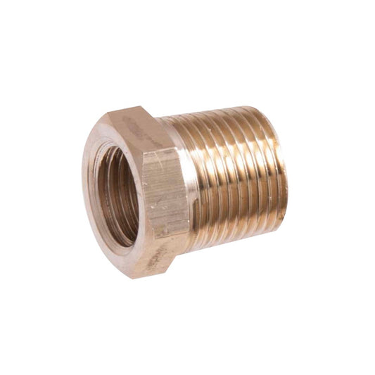 SONSBEEK Brass Reducing Bush 1 2inch Male 1 8inch Female [2 PK] BL24RB0802B