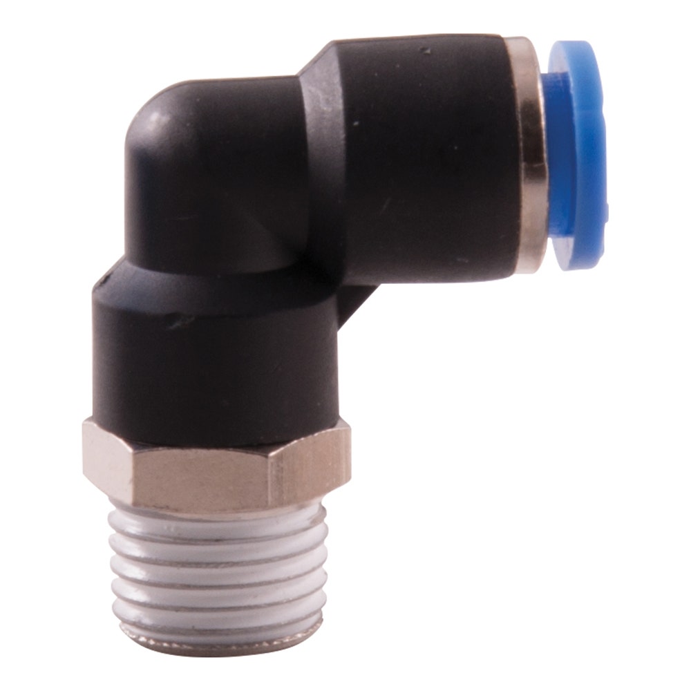 SONSBEEK ELBOW PUSH-IN 8MM TUBE 2PK 1 4inch BSP MALE, CARDED