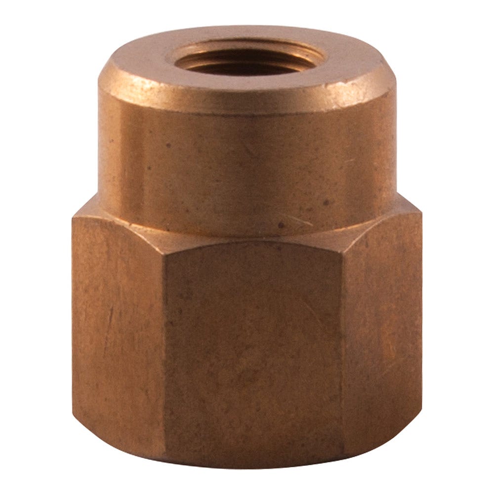 SONSBEEK Hex Reducer 3 8inch - 1 8inch BSP F-F - 2Pk Brass BL29HS0602B