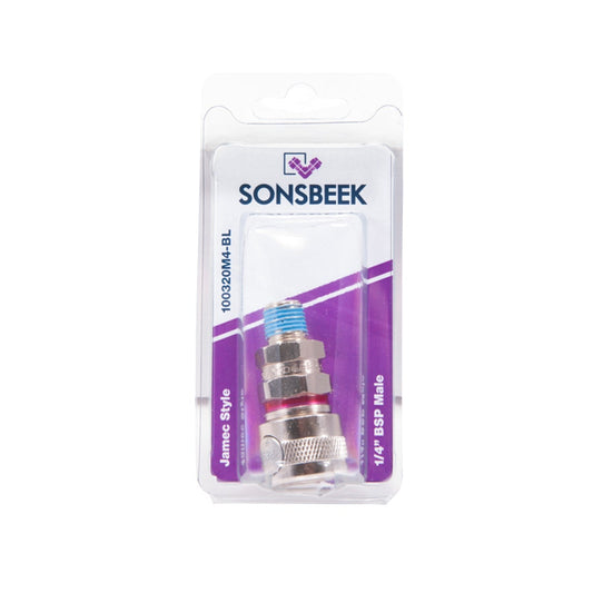 SONSBEEK Jamec Style One Touch Coupling 1 4inch BSP Male Thread BL100320M4