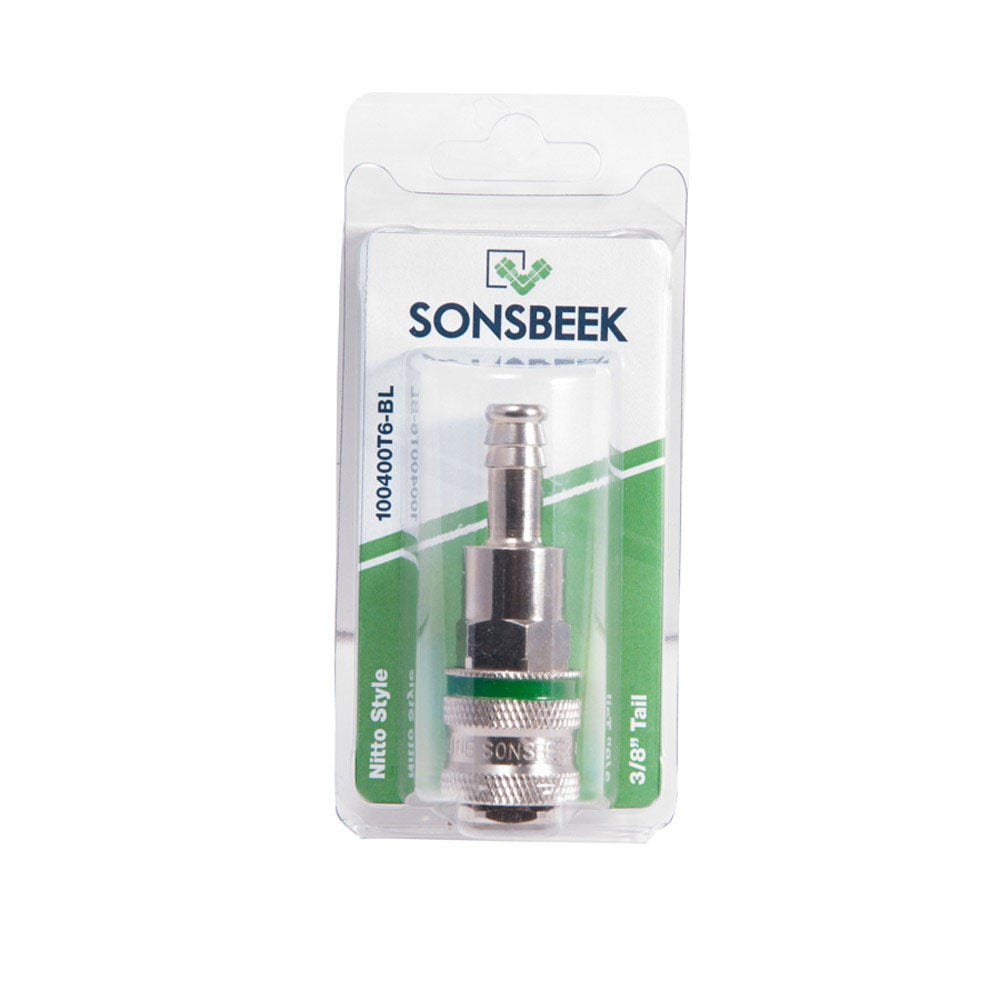 SONSBEEK Nitto style One Touch Coupling 1 2inch Hose Barb BL100400T8