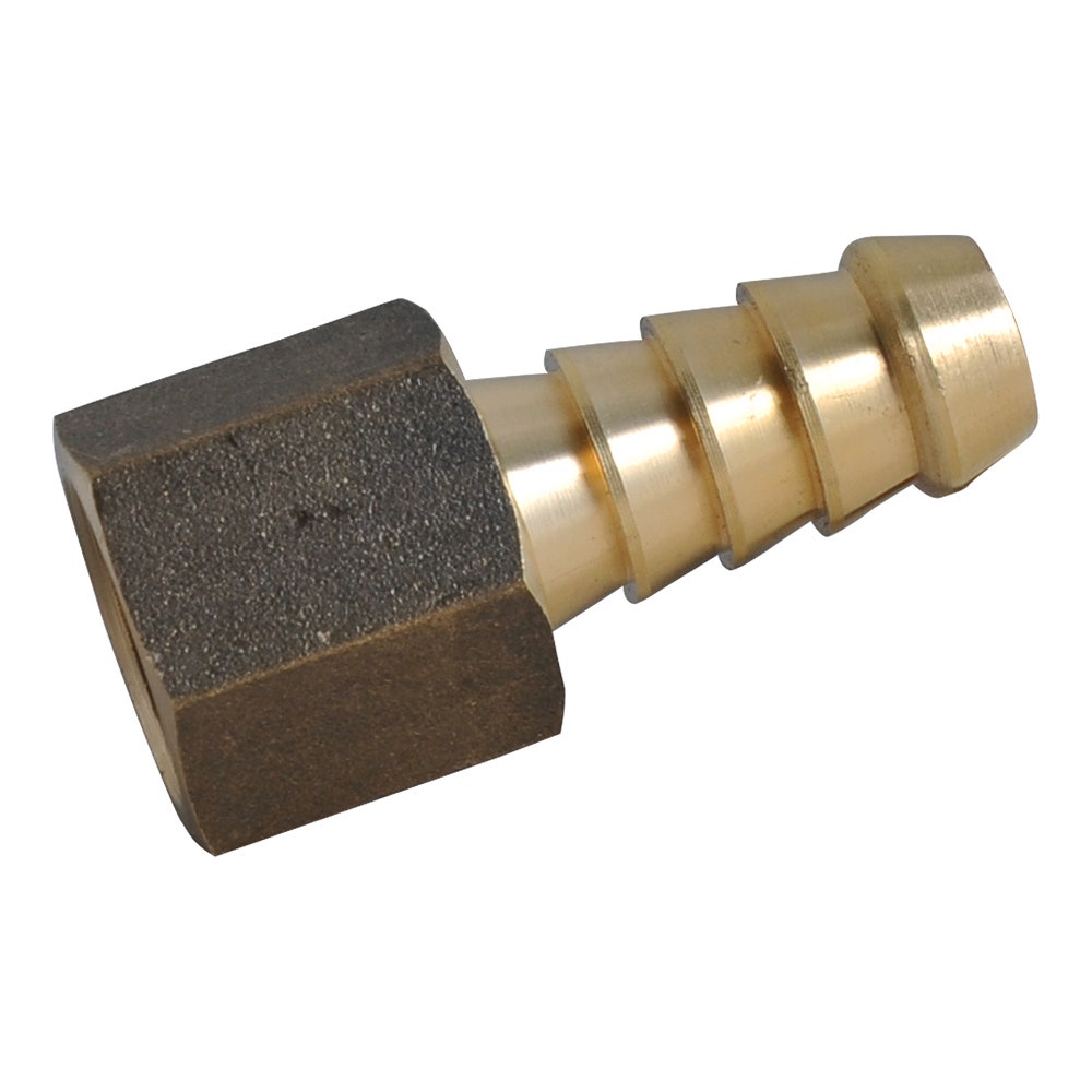 SONSBEEK TAILPIECE 1 2inch BARB 2PK 3 8inch BSP FEMALE, BRASS, CARDED