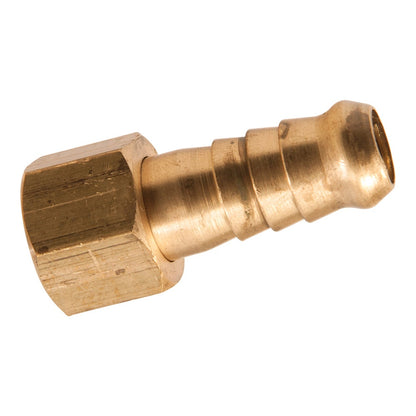SONSBEEK TAILPIECE 3 8inch BARB 2PK 1 4inch BSP FEMALE, BRASS, SWIVEL