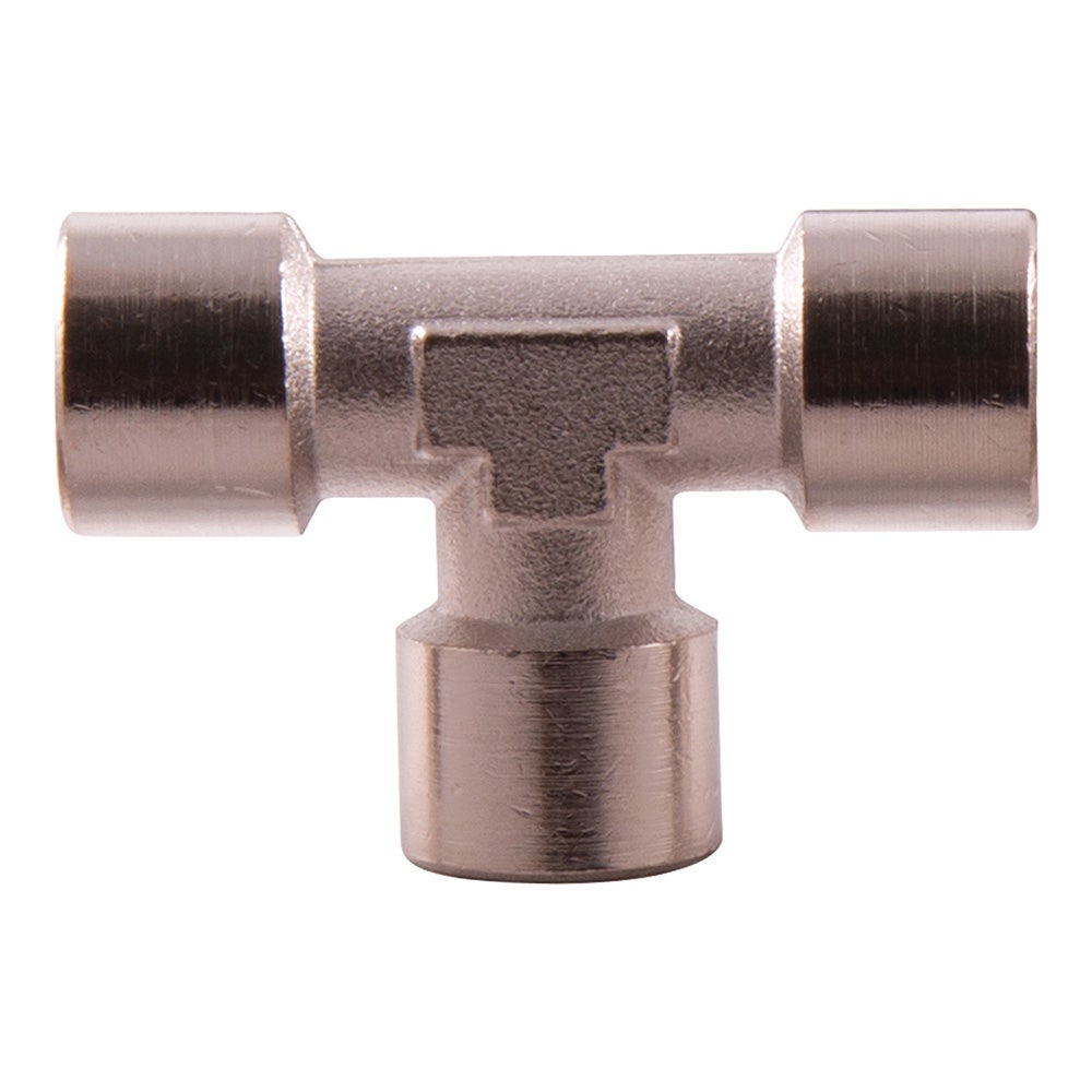 SONSBEEK T-PIECE 1 4inch BSP F-F-F BRASS