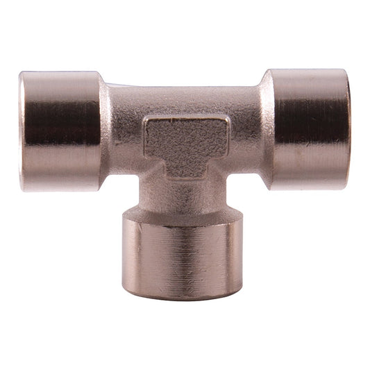 SONSBEEK T-PIECE 3 8inch BSP F-F-F BRASS