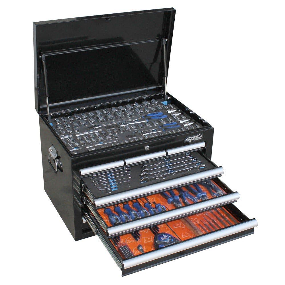 SP TOOLS 211 Piece Metric SAE Custom Series Tool Kit SP50121