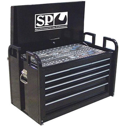 SP TOOLS 406 Piece 7 Draw Tool Chest Kit - Black SP50115