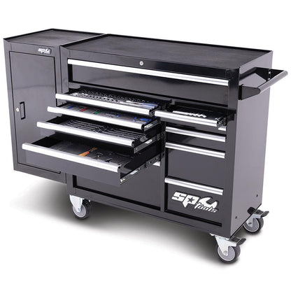 SP TOOLS Metric SAE Custom Series Roller Cabinet Tool Kit Black - 238 Piece SP50626X