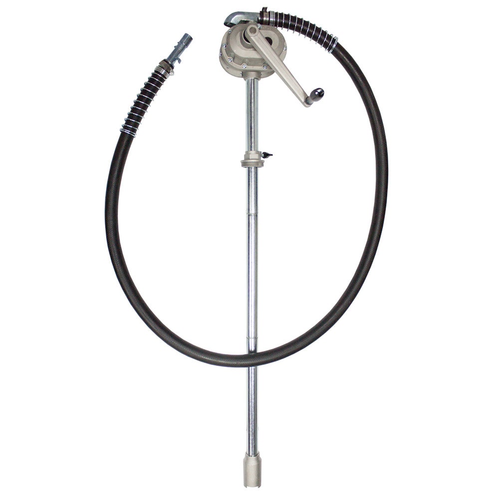 SP Tools 200L Rotary Geared Drum Pump Aluminium with Hose SP65175