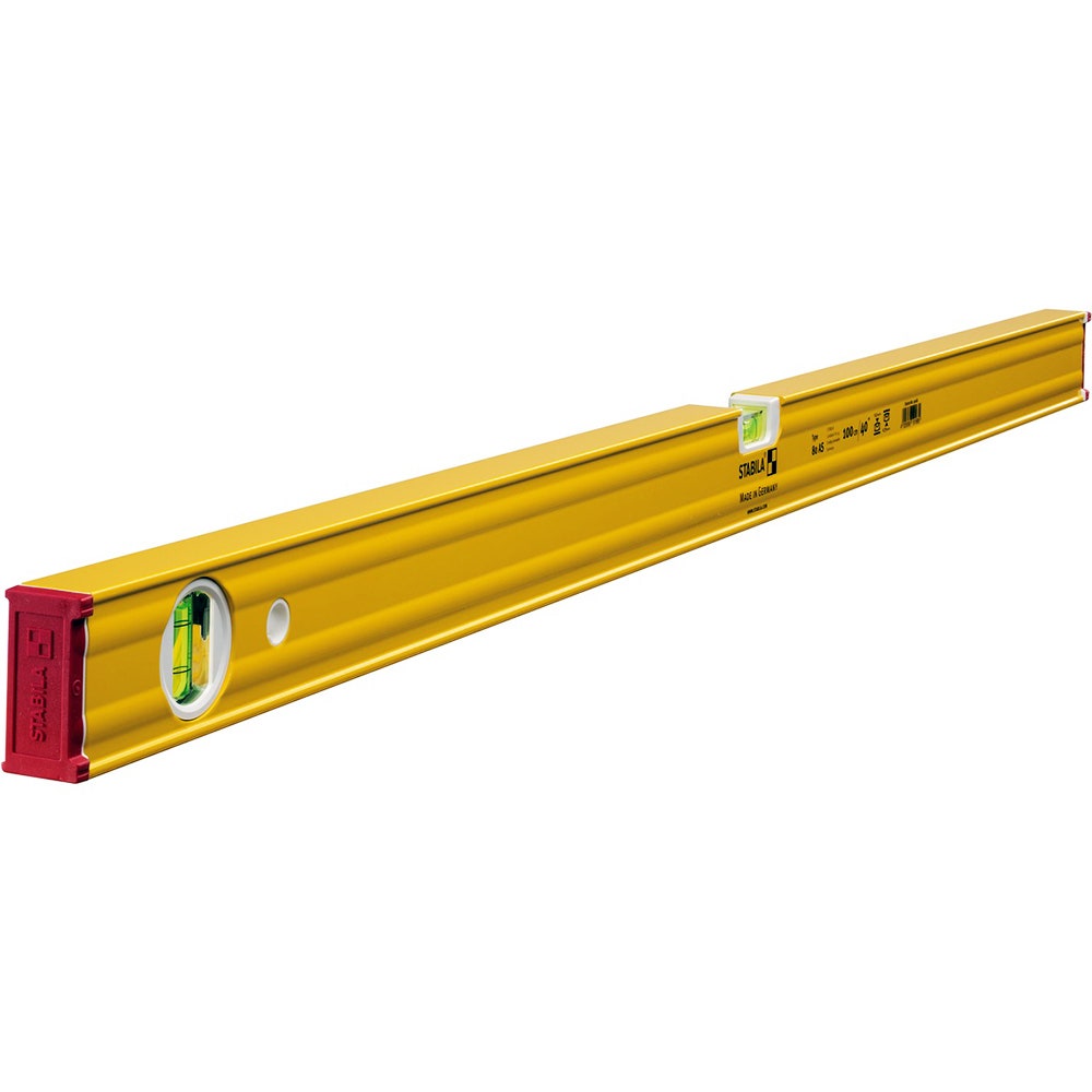 STABILA 1000mm Level Box Sect 2 Vial Ribbed for Stability 80AS 100
