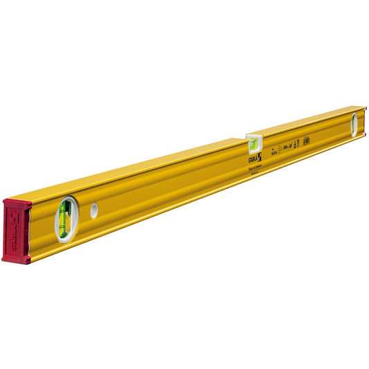 STABILA 10 00mm Box Frame Trade 3 Vial Ribbed Spirit Level 80AS-2 100