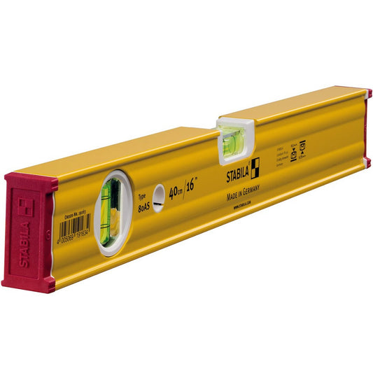 STABILA 400mm 2 Vial Spirit Level 80AS 40