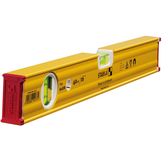 STABILA 400mm Level Box Sect 2 Vial Magnetic 80ASM 40