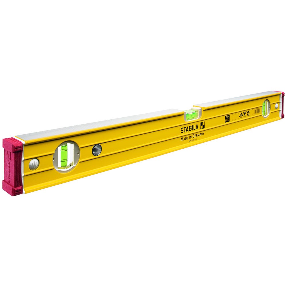 STABILA 400mm Level Spirit 3 Vials Removable end caps 96-2 40