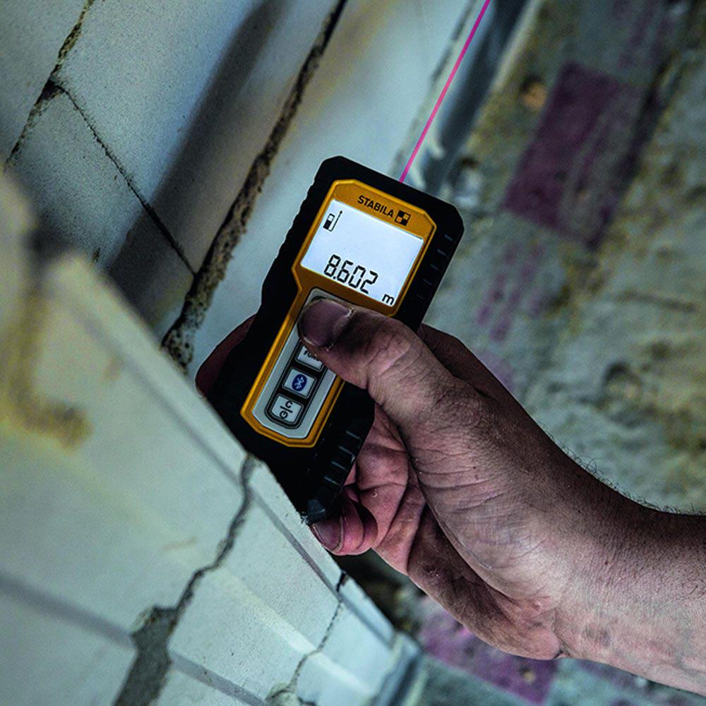 STABILA 50m Laser Distance Measurer w.Bluetooth LD250BT