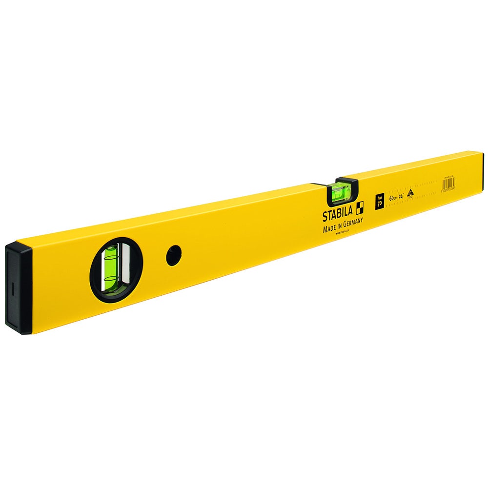 STABILA 80cm Level Spirit, 2 Vial Box Frame 70 80