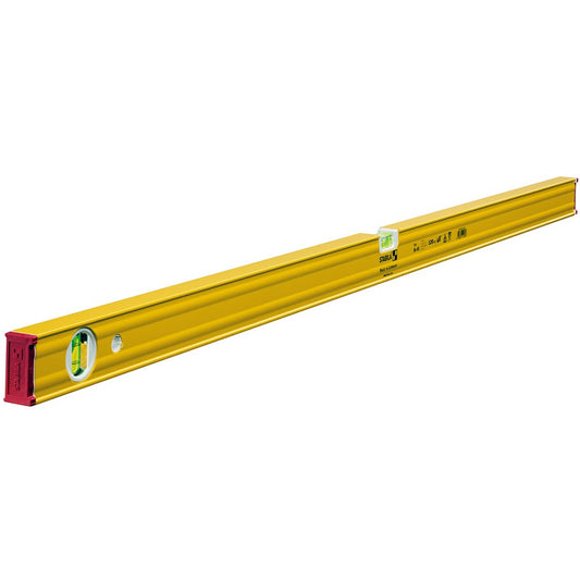STABILA Box Frame Ribbed 2 Vial Spirit Level 1200mm 80AS 120