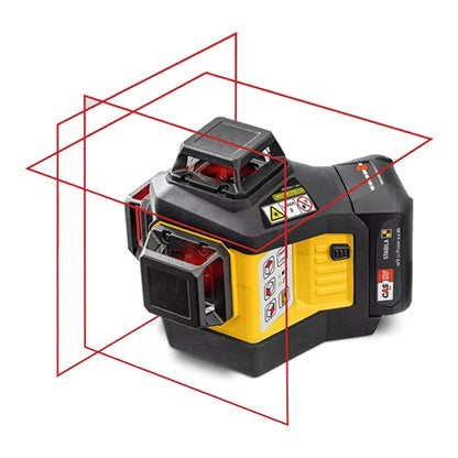 STABILA Multi-line Level Laser Red LAX 600 - 7 Piece 19791