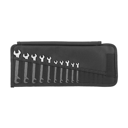 STAHLWILLE Metric Double Open-End Spanner Set - 10 Piece 96400653