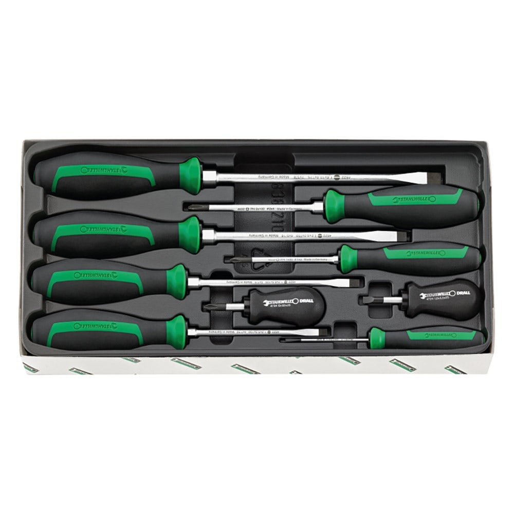 STAHLWILLE Screwdriver Set - 9 Piece 96469315