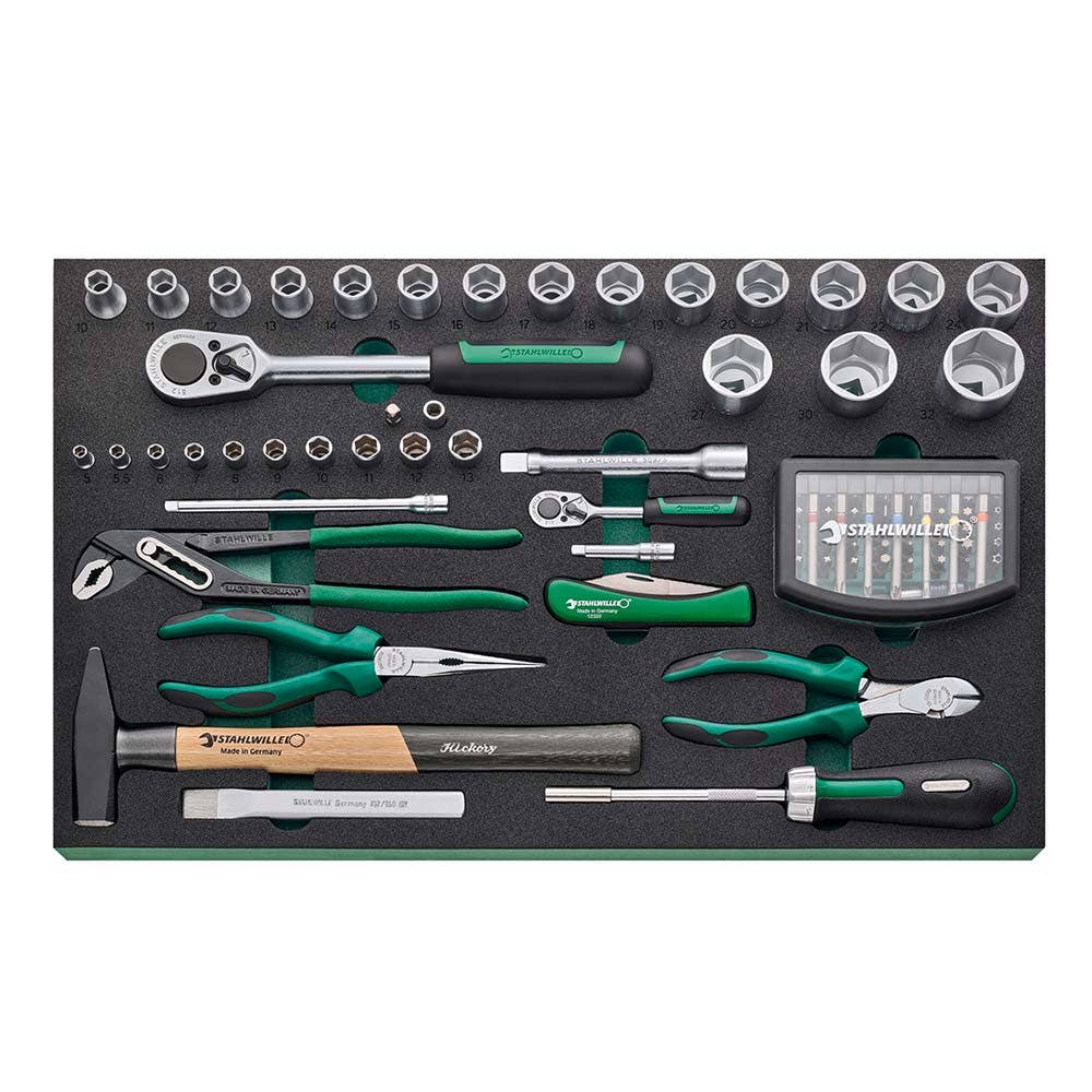 STAHLWILLE Toolset w TTS93 Tool Trolley - 130 Piece 98830177