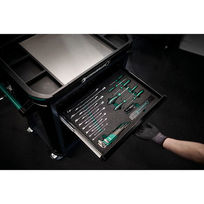 STAHLWILLE Toolset w TTS93 Tool Trolley - 130 Piece 98830177