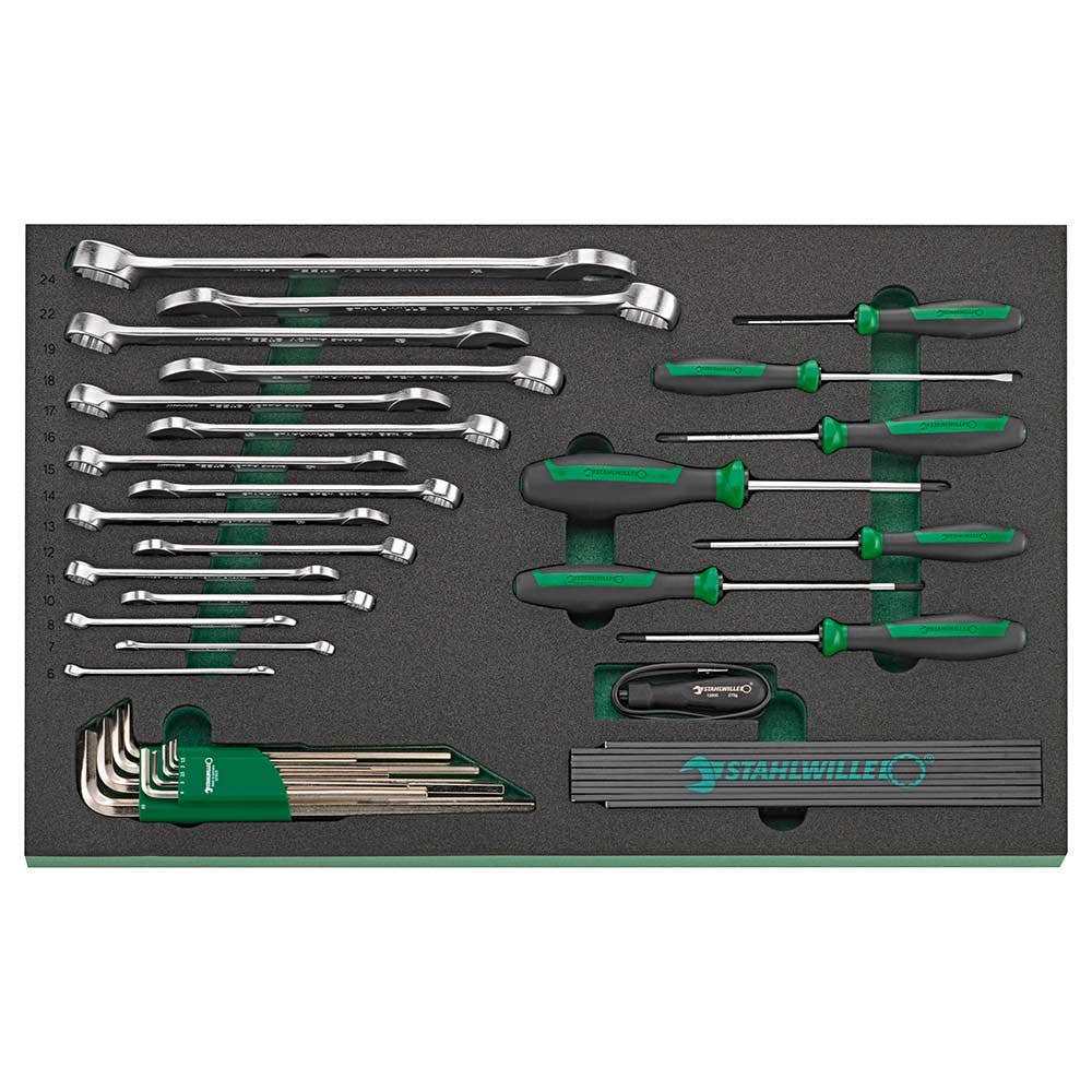 STAHLWILLE Toolset w TTS93 Tool Trolley - 130 Piece 98830177