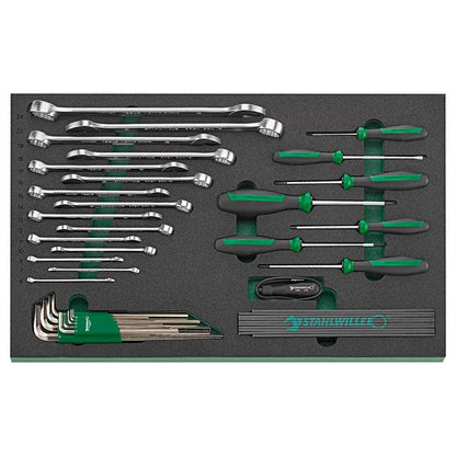 STAHLWILLE Toolset w TTS93 Tool Trolley - 130 Piece 98830177
