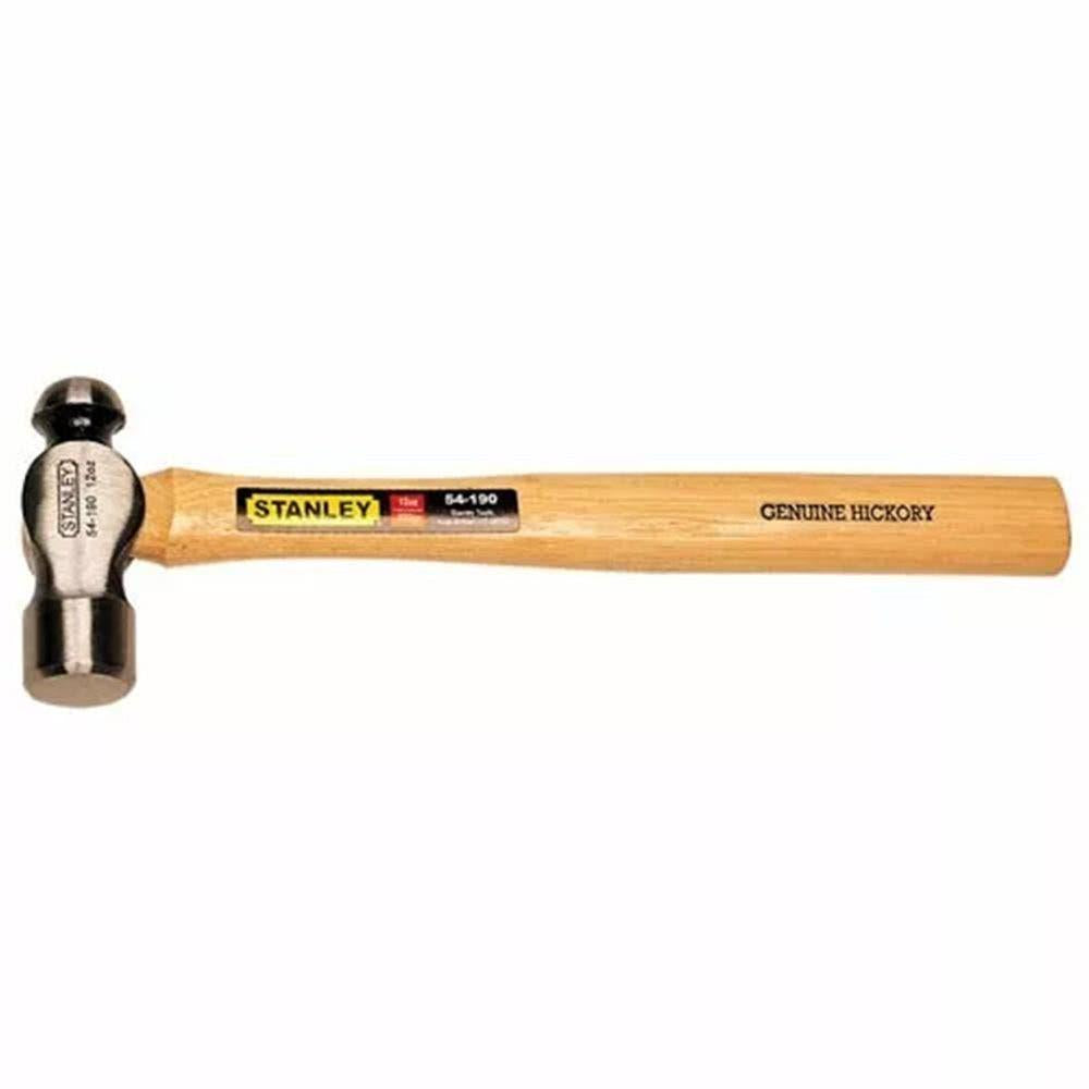STANLEY 24oz 680g Wooden Handle Ball Pein Hammer 54-192