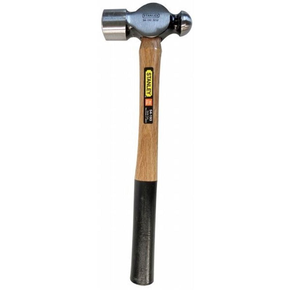 STANLEY 32oz 900g Wooden Handle Ball Pein Hammer 54-193