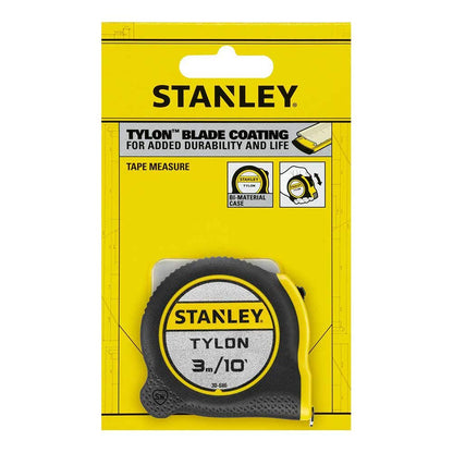 STANLEY 3m 10inch Tylon Tape Measure 0-30-686