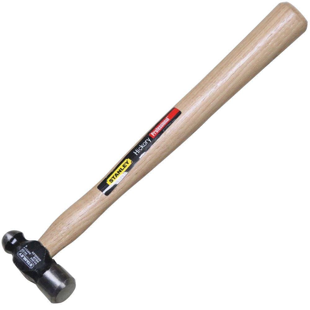 STANLEY 4oz 125g Wooden Handle Ball Pein Hammer 54-004