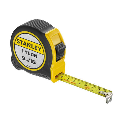 STANLEY 5m Tylon Coated Tape Measure 0-30-696