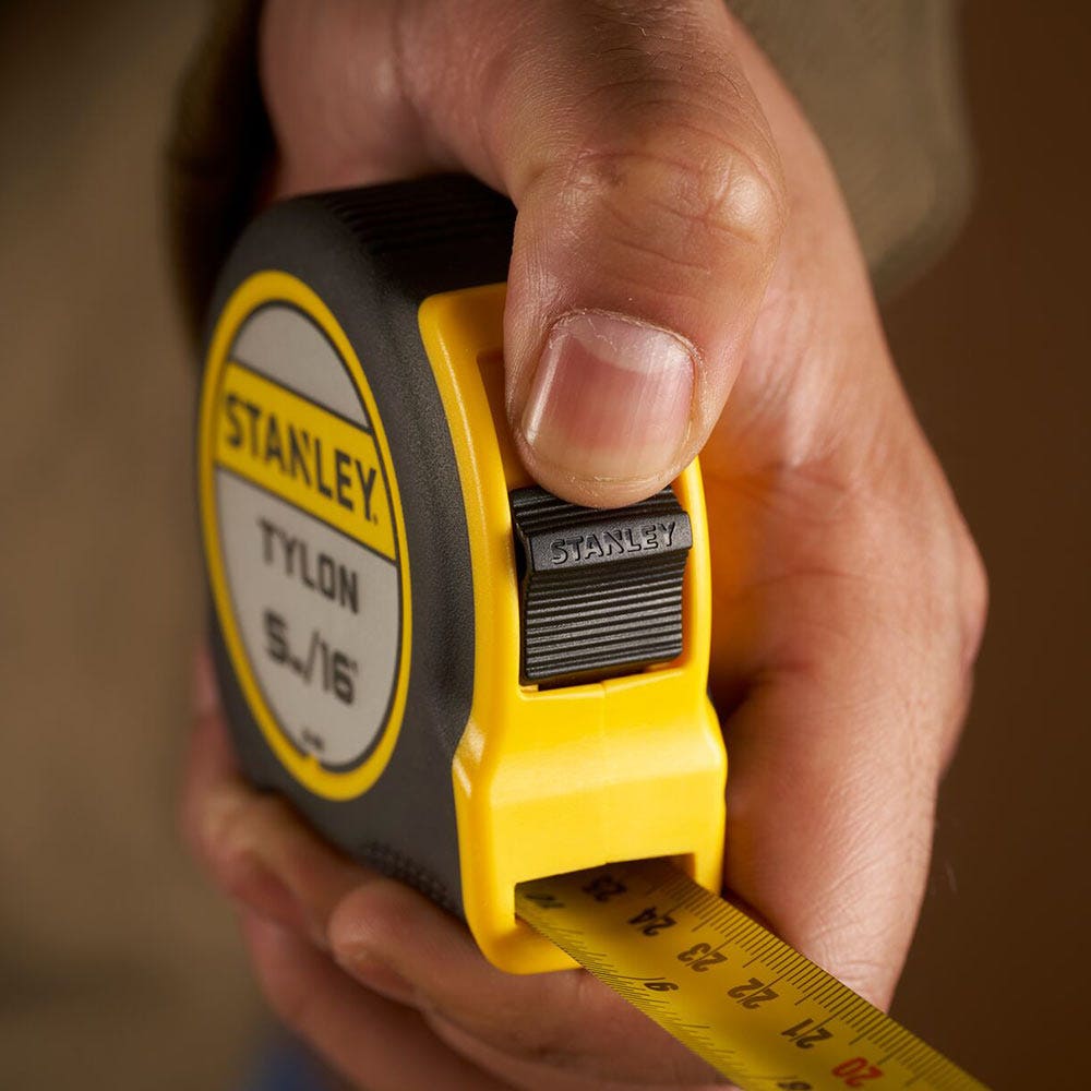 STANLEY 5m Tylon Coated Tape Measure 0-30-696
