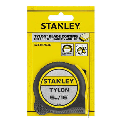 STANLEY 5m Tylon Coated Tape Measure 0-30-696