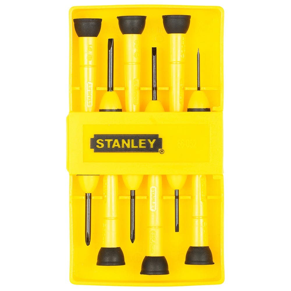 STANLEY 6 Piece Pricision Screwdriver Set 66-052