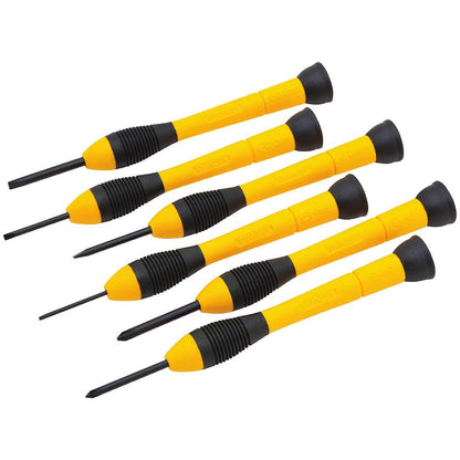 STANLEY 6 Piece Pricision Screwdriver Set 66-052