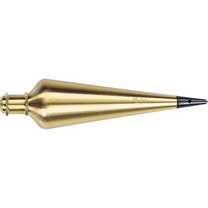 STANLEY 8Oz Solid Brass Plumb Bob 47-973