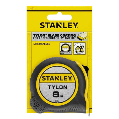 STANLEY 8m Tylon Short Tape Measure 30-393