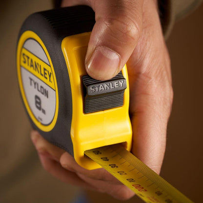 STANLEY 8m Tylon Short Tape Measure 30-393