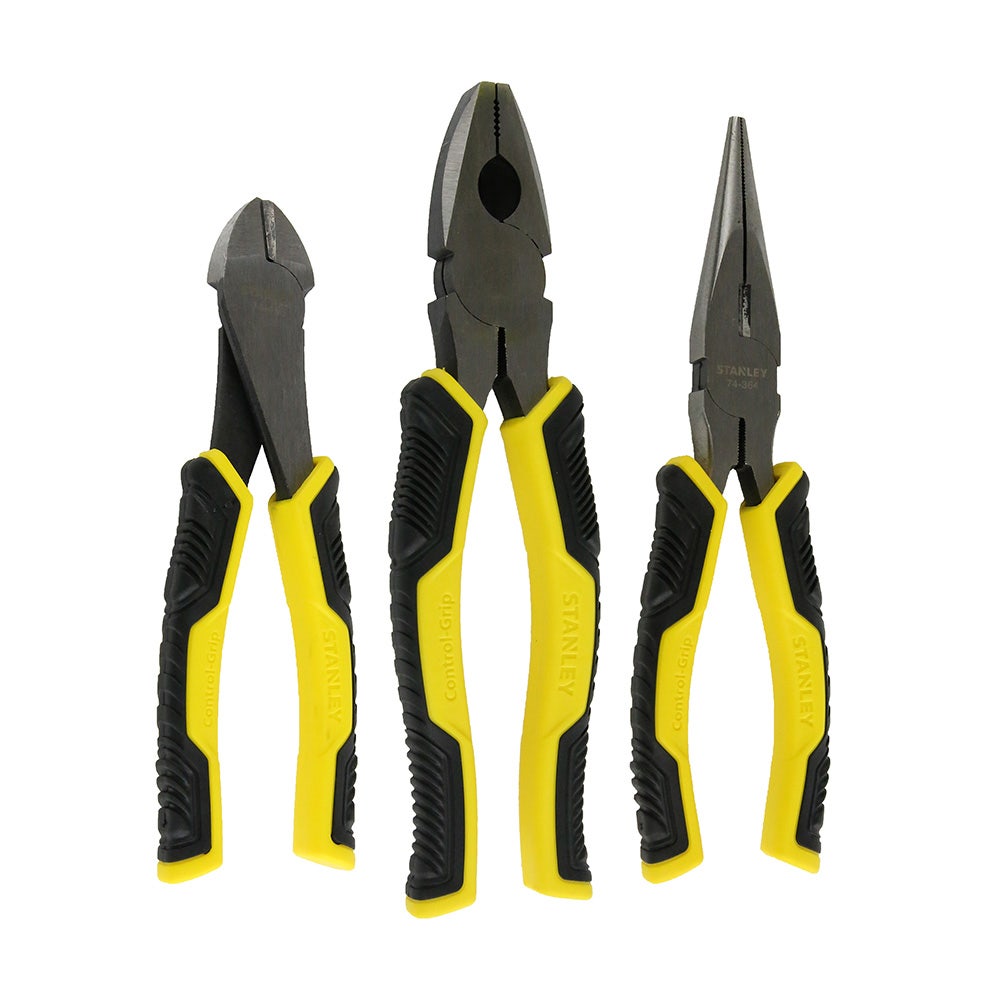 STANLEY Dyna Grip Plier Set STHT23007-0 - 3 Piece