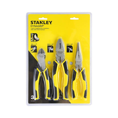 STANLEY Dyna Grip Plier Set STHT23007-0 - 3 Piece