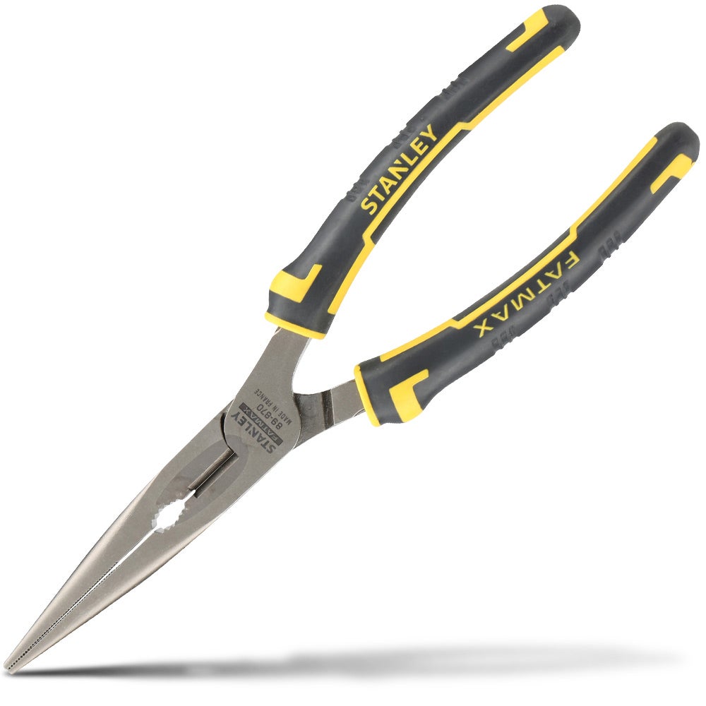 STANLEY FATMAX 200mm 1 2 Round Long Nose Plier 89-870