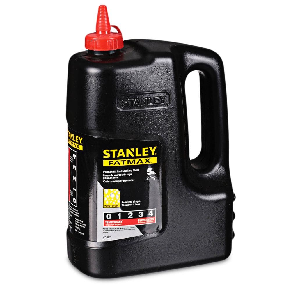 STANLEY FATMAX 2.27kg 5lb Xtreme Red Chalk 47-827