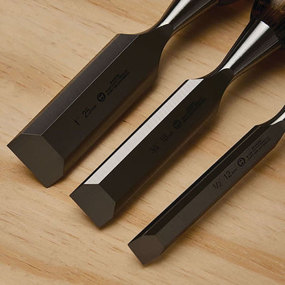 STANLEY FATMAX 3 Piece Thru Tang Butt Chisel Set 16-970