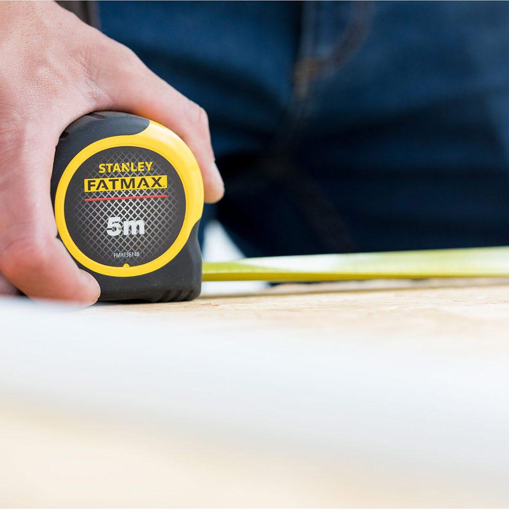 STANLEY FATMAX 5m x 32mm Blade Armour Coating Tape Measure FMHT36148-3